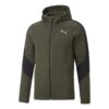 Sudadera con capucha y cremallera completa Evostripe «Verde»