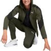 Sudadera con capucha y cremallera completa Evostripe «Verde»