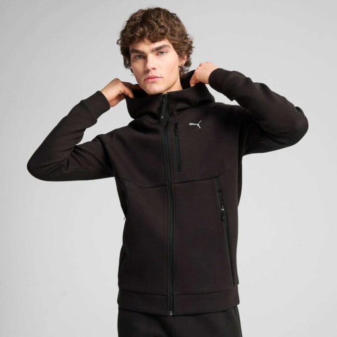 Sudadera con capucha y cremallera completa PUMATECH para hombre