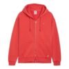 Sudadera con capucha y cremallera MMQ «Rojo intenso»