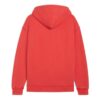 Sudadera con capucha y cremallera MMQ «Rojo intenso»
