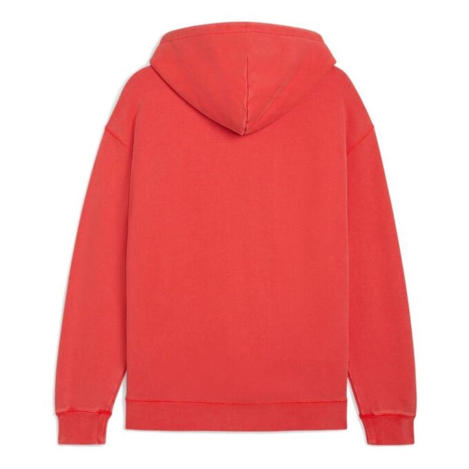 Sudadera con capucha y cremallera MMQ «Rojo intenso»