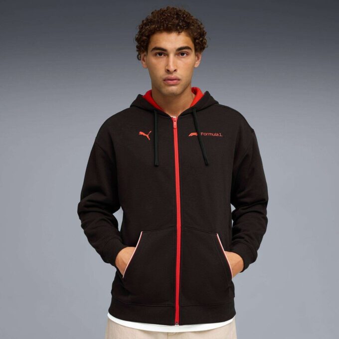Sudadera con capucha y cremallera para hombre Fórmula 1® Motorsport Essentials Sudadera con capucha y cremallera para hombre Fórmula 1® Motorsport Essentials