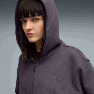 Sudadera con capucha y cremallera Yona para mujer