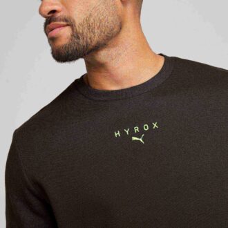 Sudadera con capucha y cuello redondo para hombre de peso pesado PUMA x HYROX