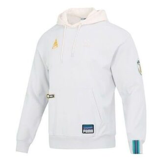 Sudadera con capucha y escudo del equipo «Gris»