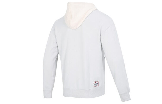 Sudadera con capucha y escudo del equipo «Gris»