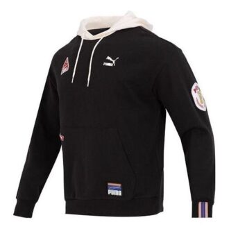 Sudadera con capucha y escudo del equipo «Negra»