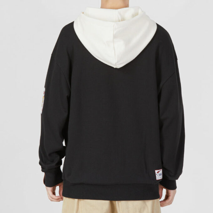 Sudadera con capucha y escudo del equipo «Negra»