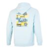 Sudadera con capucha y logo del centro «Azul»