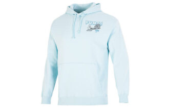 Sudadera con capucha y logo del centro «Azul»