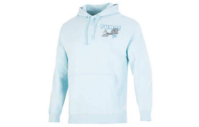 Sudadera con capucha y logo del centro «Azul»