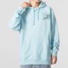Sudadera con capucha y logo del centro «Azul»