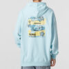 Sudadera con capucha y logo del centro «Azul»