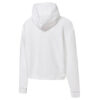 Sudadera con capucha y logo metálico «White Gold» (mujeres)