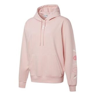 Sudadera con capucha y logo pequeño «Rosa claro» (WMNS)