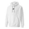 Sudadera con capucha y logotipo circular «Blanca»