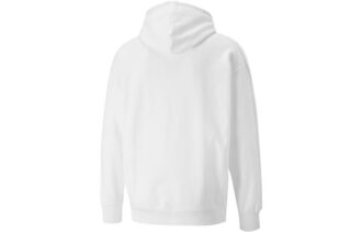 Sudadera con capucha y logotipo circular «Blanca»
