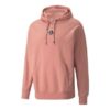Sudadera con capucha y logotipo circular «rosa»