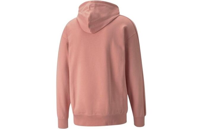 Sudadera con capucha y logotipo circular «rosa»