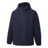 Sudadera con capucha y media cremallera MMQ «Azul marino»