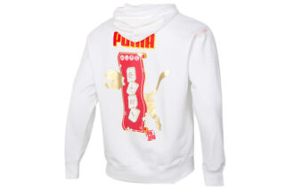 Sudadera con capucha YOTOX «Blanco Rojo Amarillo»