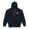 Sudadera con capucha YOTOX «Negro, rosa y verde»