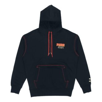 Sudadera con capucha YOTOX «Negro, rosa y verde»