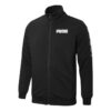 Sudadera con cremallera completa de felpa francesa Tape «Negra»