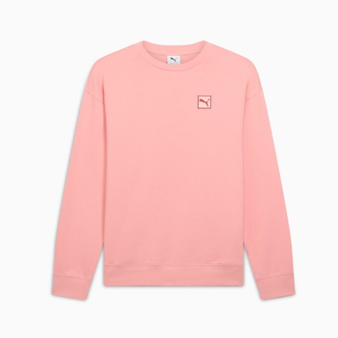Sudadera con cuello redondo cómoda para mujer Elevated Essentials