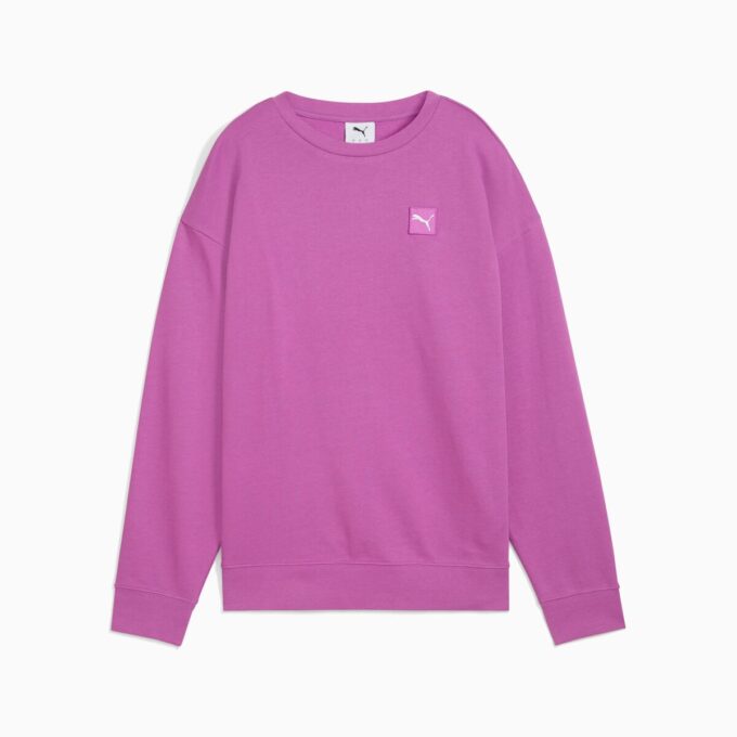 Sudadera con cuello redondo cómoda para mujer Elevated Essentials