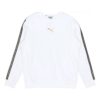Sudadera con cuello redondo Metallic Nights «Blanco, negro y dorado»