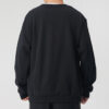 Sudadera con cuello redondo Metallic Nights «Negro Dorado»