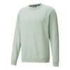 Sudadera con cuello redondo Metallic Nights «Verde oliva y blanco»