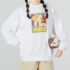 Sudadera con cuello redondo y mangas abullonadas FF (WMNS) «Blanca»