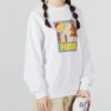 Sudadera con cuello redondo y mangas abullonadas FF (WMNS) «Blanca»