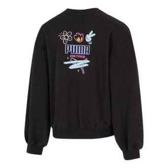 Sudadera con estampado gráfico «Negro» (WMNS)