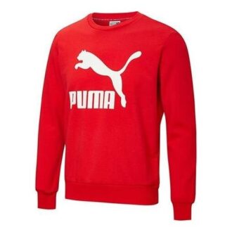Sudadera con logo bordado «Rojo»