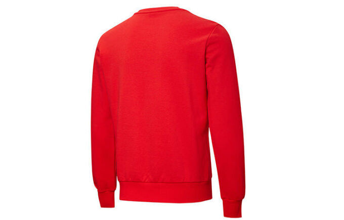 Sudadera con logo bordado «Rojo»