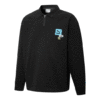 Sudadera con logotipo gráfico de tendencia «Negra»