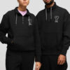Sudadera con media cremallera PUMA x Ami «Negra»