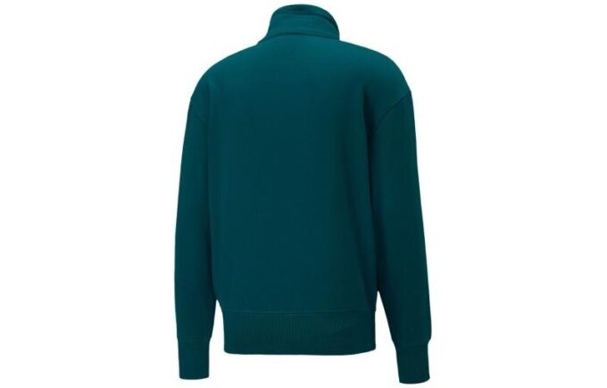 Sudadera con media cremallera PUMA x Ami «Verde»