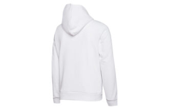 Sudadera corta con capucha amplificada (mujeres) «Blanca»
