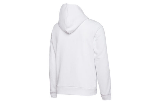 Sudadera corta con capucha amplificada (mujeres) «Blanca»