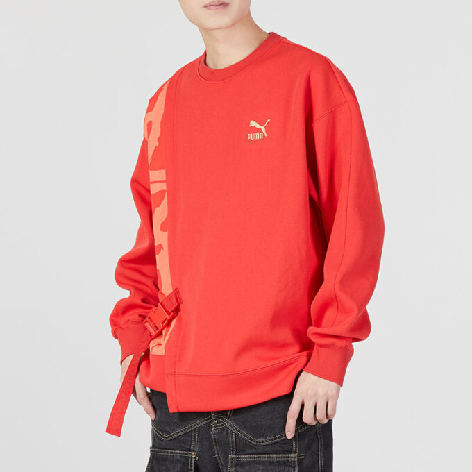 Sudadera de cuello redondo CNY Bz Zaozhi «Roja»