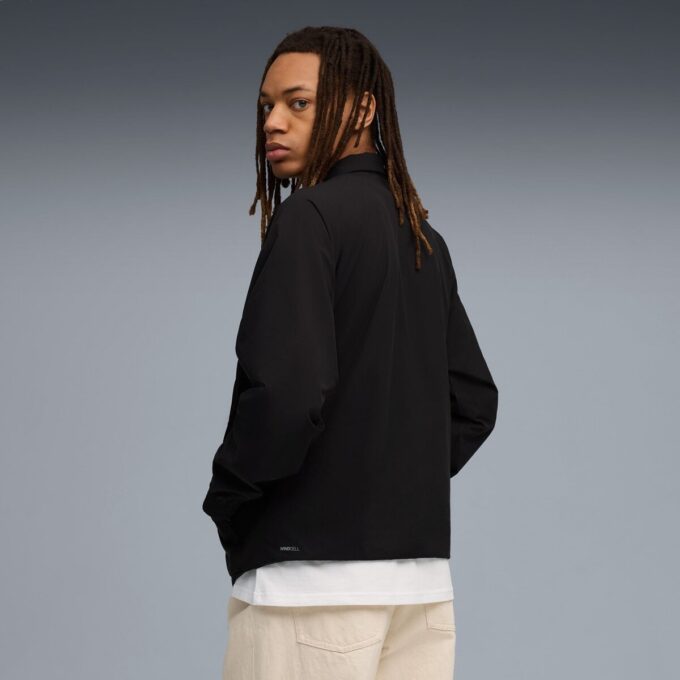 Sudadera de cuello redondo con media cremallera para hombre de PUMATECH