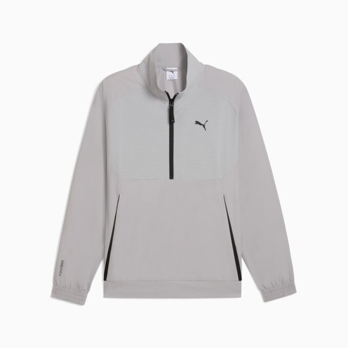 Sudadera de cuello redondo con media cremallera para hombre de PUMATECH