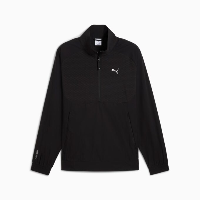 Sudadera de cuello redondo con media cremallera para hombre de PUMATECH