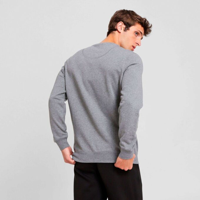 Sudadera de cuello redondo de ante para hombre de Wardrobe Essentials