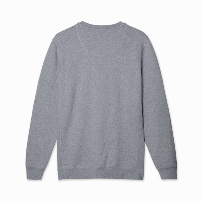 Sudadera de cuello redondo de ante para hombre de Wardrobe Essentials